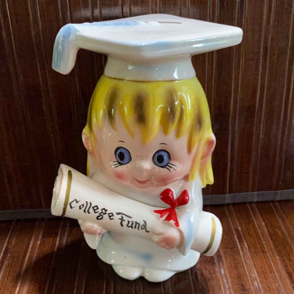 Vintage Lefton College Fund Bank